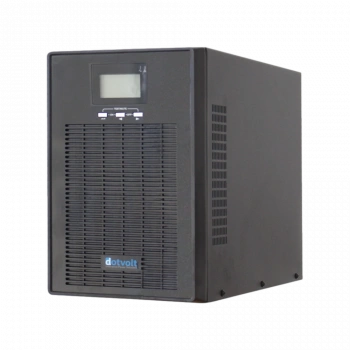 DOTVOLT 2KVA MN2KVA PLUS ONLINE 1/1F LCD EKRAN TOWER UPS 4x 12V 9 Ampe