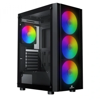 GAMEBOOSTER 600W CASTLE A651B GAMING MID-TOWER PC KASASI