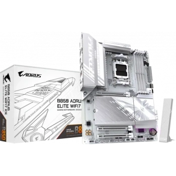 GIGABYTE B850 AORUS ELITE WIFI7 ICE DDR5 HDMI-DP TYPEC PCIE 5.0 AM5 ATX BEYAZ