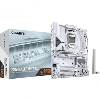 GIGABYTE B850 EAGLE WIFI7 ICE DDR5 HDMI-DP TYPEC PCIE 5.0 AM5 ATX BEYAZ