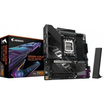 GIGABYTE B850M AORUS ELITE WIFI6E DDR5 HDMI-TP TYPEC PCEI 5.0 AM5 mATX