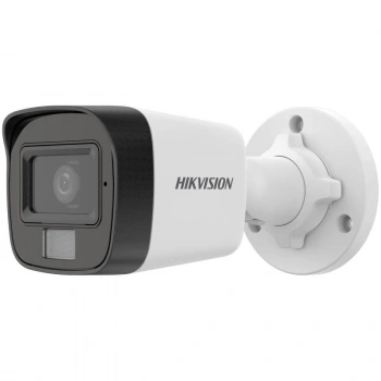 HIKVISION DS-2CD1021G2-LIUF 2MP 2.8MM 20MT DAHİLİ SESLİ H265  IP67 SMART HYRBID LIGHT BULLET IP KAMERA