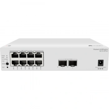 HUAWEI 8port PoE 128w 2-2.5GbE SFP Gigabit Yönetilebilir Switch EKIT S210-8P2J
