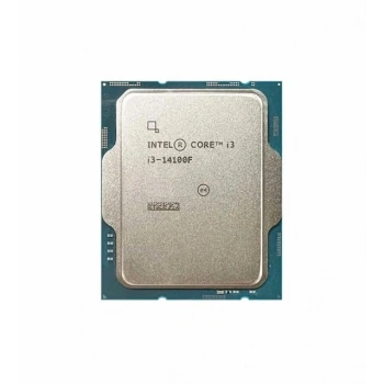 INTEL CORE i3 14100F 17MB 4çekirdekli VGA YOK 1700p 58w Kutusuz+Fansız