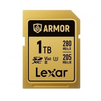 LEXAR 1TB LSDAMGL001T-RNNNG PRO ARMOR GOLD 280MBS READ / 210MBS WRİTE SD KART