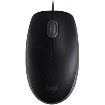 LOGITECH B110 Kablolu USB Sessiz Siyah Mouse (910-005508)