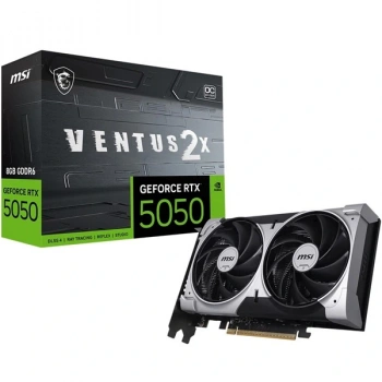 MSI 8GB RTX5050 VENTUS 2X OC 8G GDDR6 128bit HDMI-DP PCIE 5.0