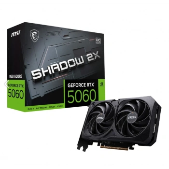 MSI 8GB RTX5060 8G SHADOW 2X OC MAX GDDR7 128bit HDMI-DP PCIE 5.0
