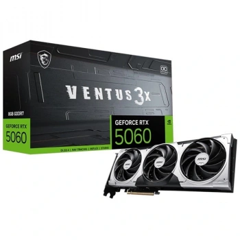 MSI 8GB RTX5060 VENTUS 3X OC GDDR7 128bit HDMI-DP PCIE 5.0