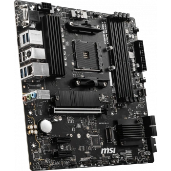 MSI B550M PRO-VDH DDR4 M2 PCIe NVME HDMI DP PCIe 16X v4.0 AM4 mATX