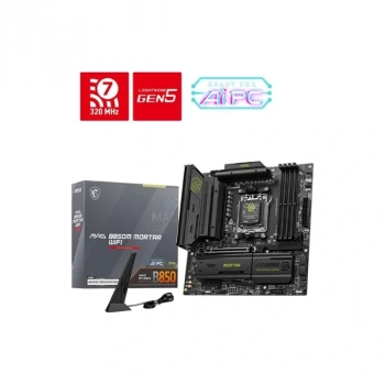 MSI MAG B850M MORTAR WIFI7 DDR5 HDMI-DP PCIE 5.0 AM5 MATX