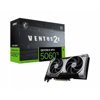 MSI RTX5060TI 16GB VENTUS 2X OC PLUS GDDR7 128bit HDMI DP PCIe 5.0