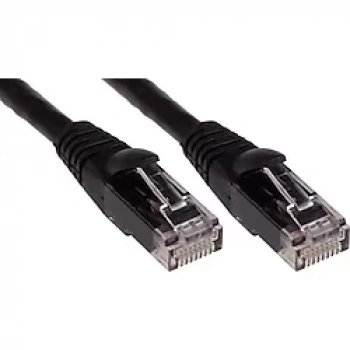 ODS 0.5metre CAT6 Utp LSZH Saf Bakır Siyah Patch Kablo (5li paket)