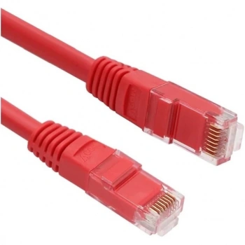ODS 0.5metre CAT6 Utp LSZH Saf Bakır Kırmızı Patch Kablo  (5li paket)