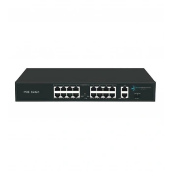 ODS 16port 200w FULL PoE 08ODS-16P2U-200 GIGABIT 2X-UPLINK Yönetilemez Switch