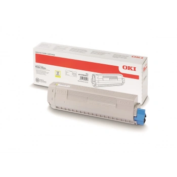 OKI MC853 / MC873 Sarı Orijinal Toner Kartuşu (7.300 Sayfa) - 45862837