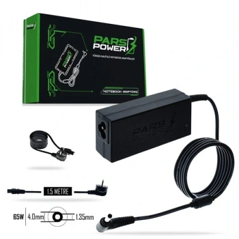 PARS POWER PRS-011 65W 19V 3.42A- 4.0*1.35MM Siyah ADAPTÖR