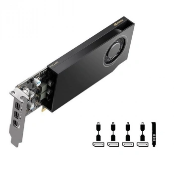 PNY RTX A400 4GB VCNRTXA400-SB GDDR6 64bit mDP PCIe 4.0