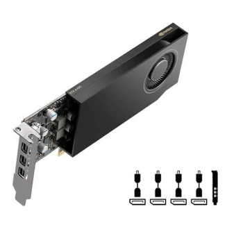 PNY RTX A400 4GB VCNRTXA400-SB GDDR6 64bit mDP PCIe 4.0