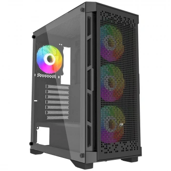 POWERBOOST 600W PB-PS7840B Gaming Mid-Tower PC Kasası