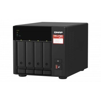 QNAP 4diskli Ryzen V1500B-40GB RAM-2-2.5GbE Nas Server TS-473A (54053)