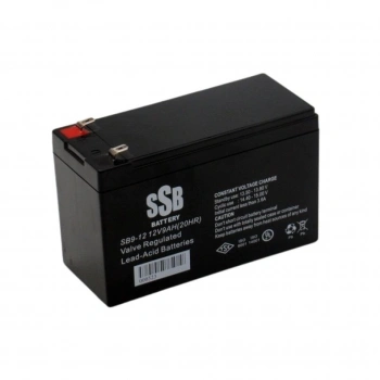 SSB 12v 9amper SB-12 Kuru Tip Akü TSE Belgeli