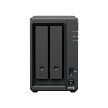 SYNOLOGY 2diskli Ryzen 1600-20GB RAM-2.5GbE Nas Server DS725 PLUS (9662)