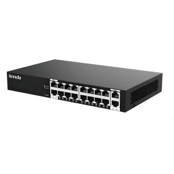 TENDA S218GPC-BH 18 PORT 10/100 16 PORT POE 2 PORT UPLINK 167W YONETILEMEZ DESKTOP SWITCH