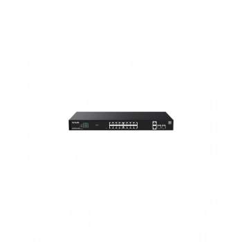 TENDA TEG2220P-16-250W 16 PORT 10/100/1000 16 PORT POE+ 2 X SFP 250W YONETILEBILIR DESKTOP SWITCH