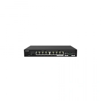 TENDA TEM2010F 8 PORT 10/100/1000/2.5G 2 X SFP YONETILEBILIR DESKTOP SWITCH