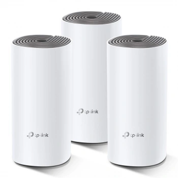 TP-LINK DECO E4-3P WIFI5 AC1200 Dual Band Mesh Router 3-lü set