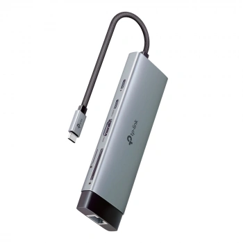 TP-LINK UH9120C USB Type-C 9u 1 Arada Hub – 4K HDMI, Gigabit Ethernet, USB 3.0, SD/microSD Kart Okuyucu, 100W PD