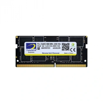 TWINMOS 8GB DDR4 3200Mhz NOTEBOOK RAM VALUE MDD48GB3200N