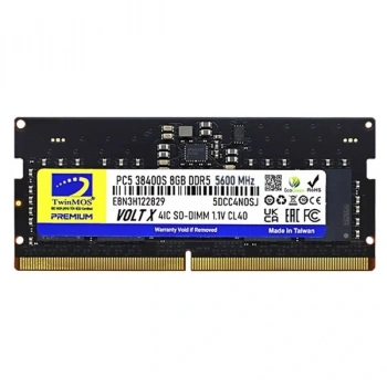 TWINMOS 8GB DDR5 5600MHZ NOTEBOOK RAM VALUE TMD58GB5600S46