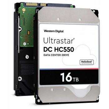 WD 3.5 16TB ULTRASTAR DC HC550 WUH721816ALE614 7200 RPM 512MB SATA-3 Enterprise Güvenlik ve Nas
