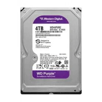 WD 3.5 4TB PURPLE WD44PURZ 5400 RPM 128MB SATA-3 Güvenlik Diski