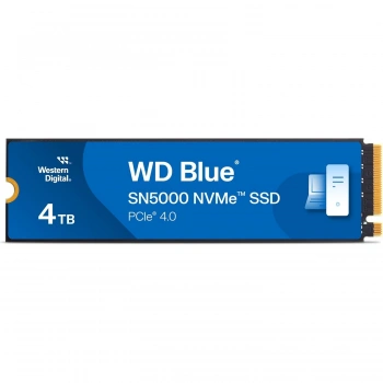 WD BLUE SN5000 4TB 5500/5000MB/s PCIe 4.0 NVME SSD WDS400T4B0E