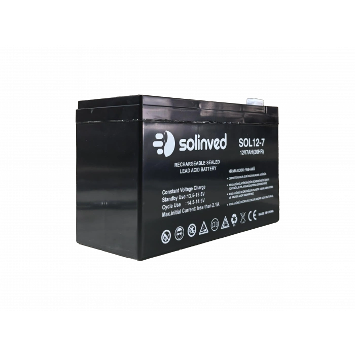 12V 7AH Ups Ve Alarm Aküsü