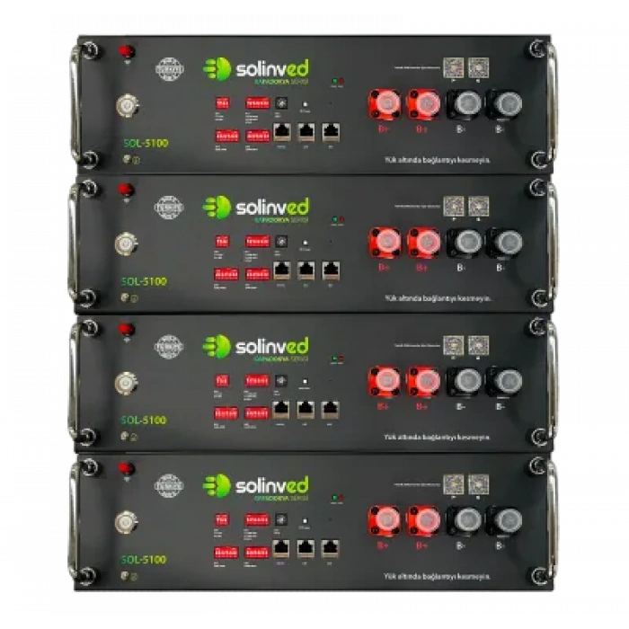 5,1 KWh 100Ah HV Kapadokya Serisi Lityum Akü