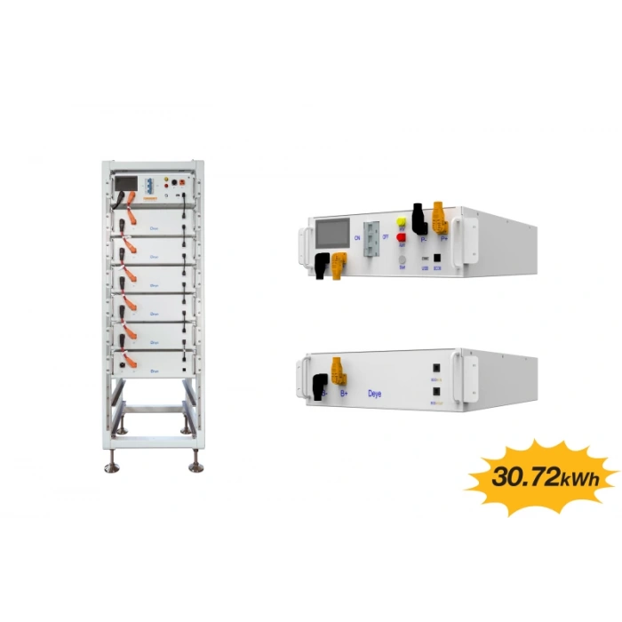 DEYE Yüksek Voltaj Lityum Akü 30.72 kWh