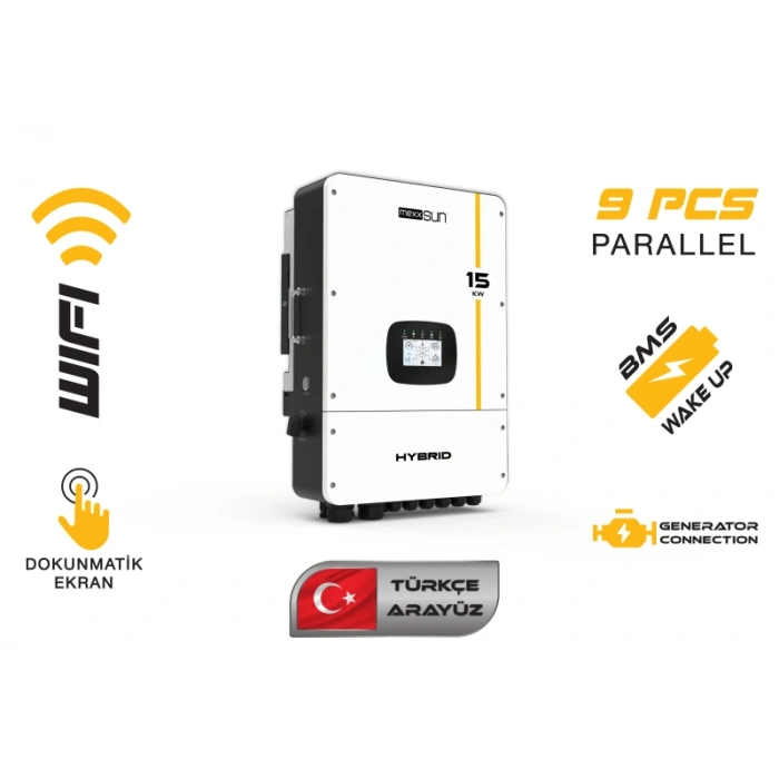 MEXXSUN 15 KW Hibrit Trifaze LV (48V)