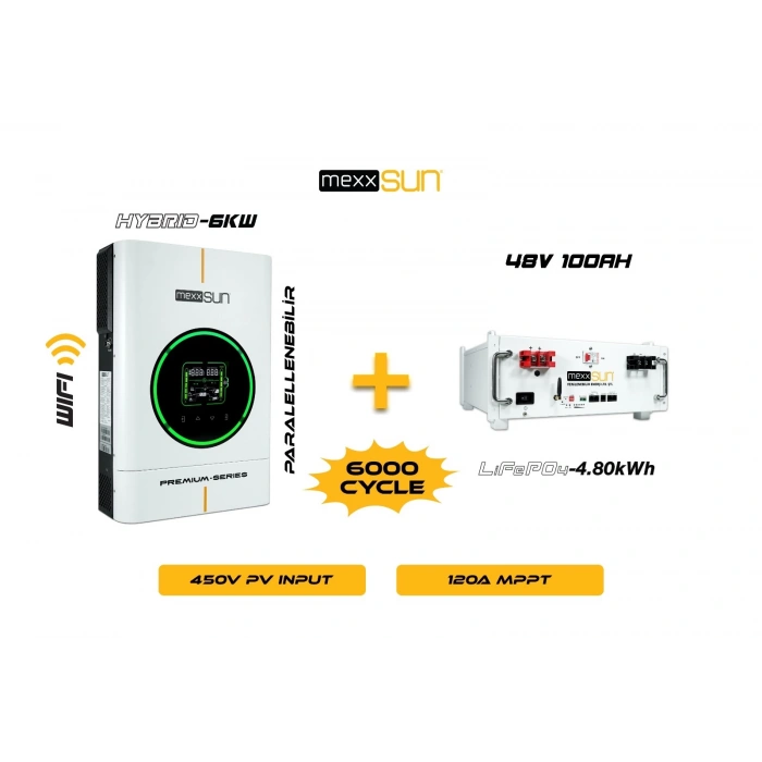 MEXXSUN 6 KW PREMİUM PAKET