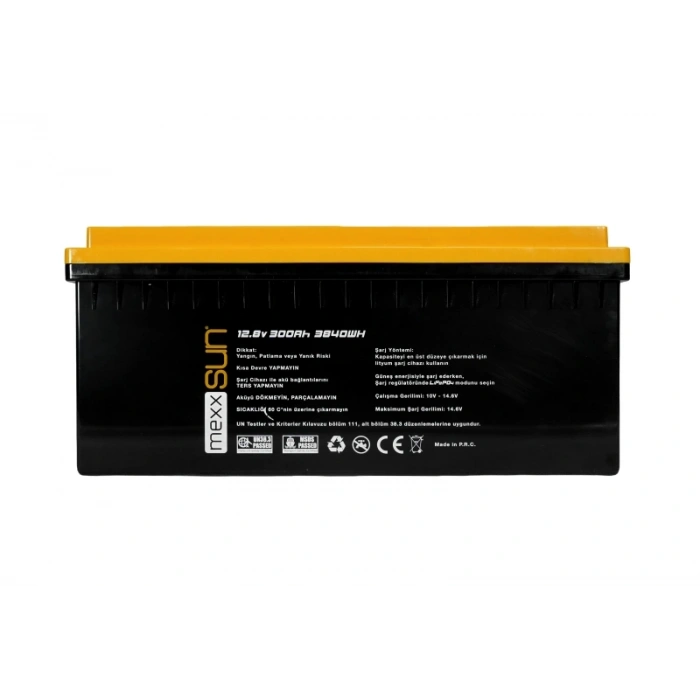 MEXXSUN Lityum Akü 12,8V 300Ah (LiFePo4) 3840Wh