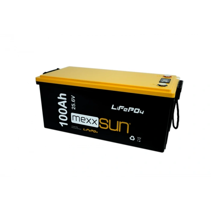 MEXXSUN Lityum Akü 25,6V 100Ah (LiFePo4) 2560Wh