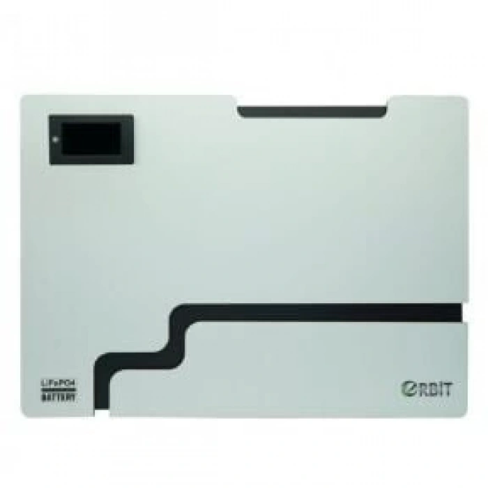 ORBİT 48 V 100 Ah LiFePO4 Akü-Ekranlı DuvarTipi