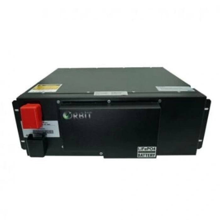 ORBİT 51.2 V 100 Ah LiFePO4 Akü-High Voltage-Metal Kasa