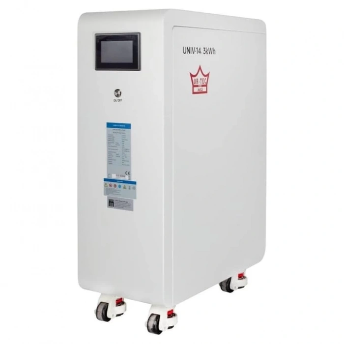 Ortec Lityum 14.3 kWh 51.2V 280Ah LiFePO4 Batarya UNIV14300