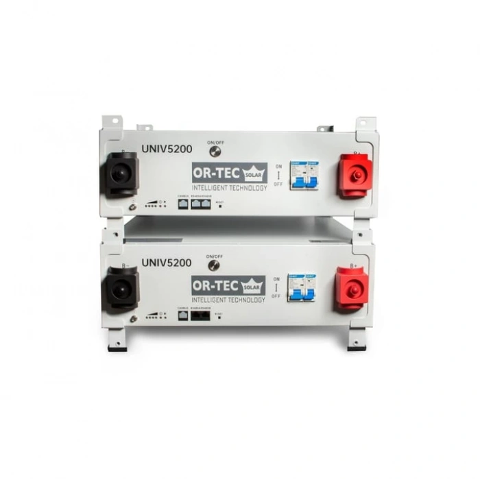 Ortec Lityum 5.2 kWh 51.2V 102Ah LiFePO4 Batarya UNIV5200