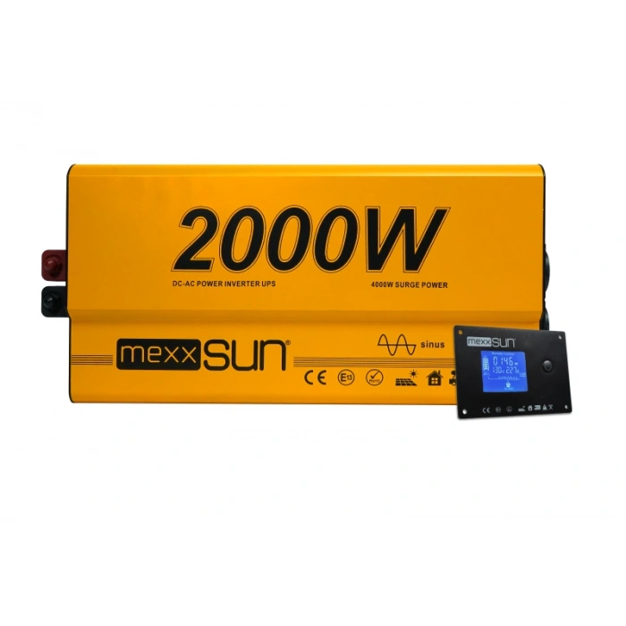 Tam Sinüs UPS (Remote Ekran) 12V 2000W