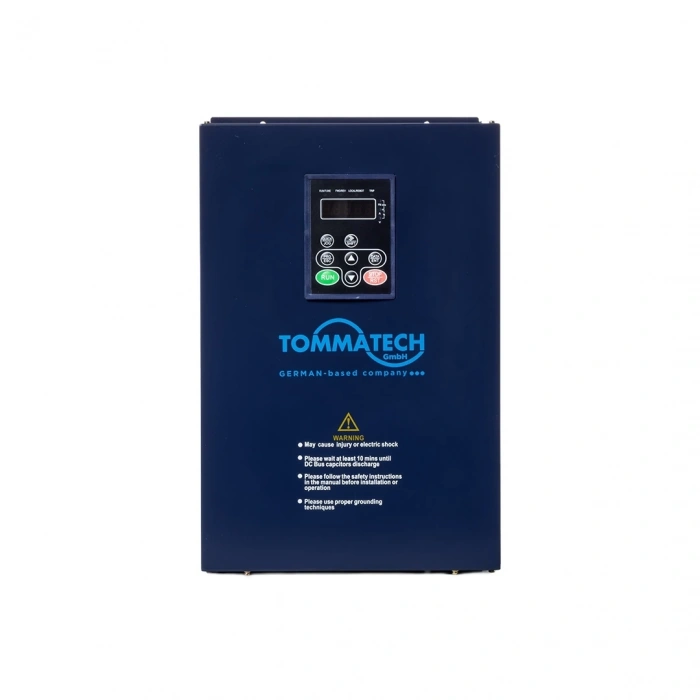 TommaTech 22 kW 900VDC 3 Faz/380VAC LED Ekran Sulama Pompası İnverteri